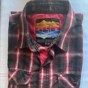 Men's ESC snap short sleeve shirt